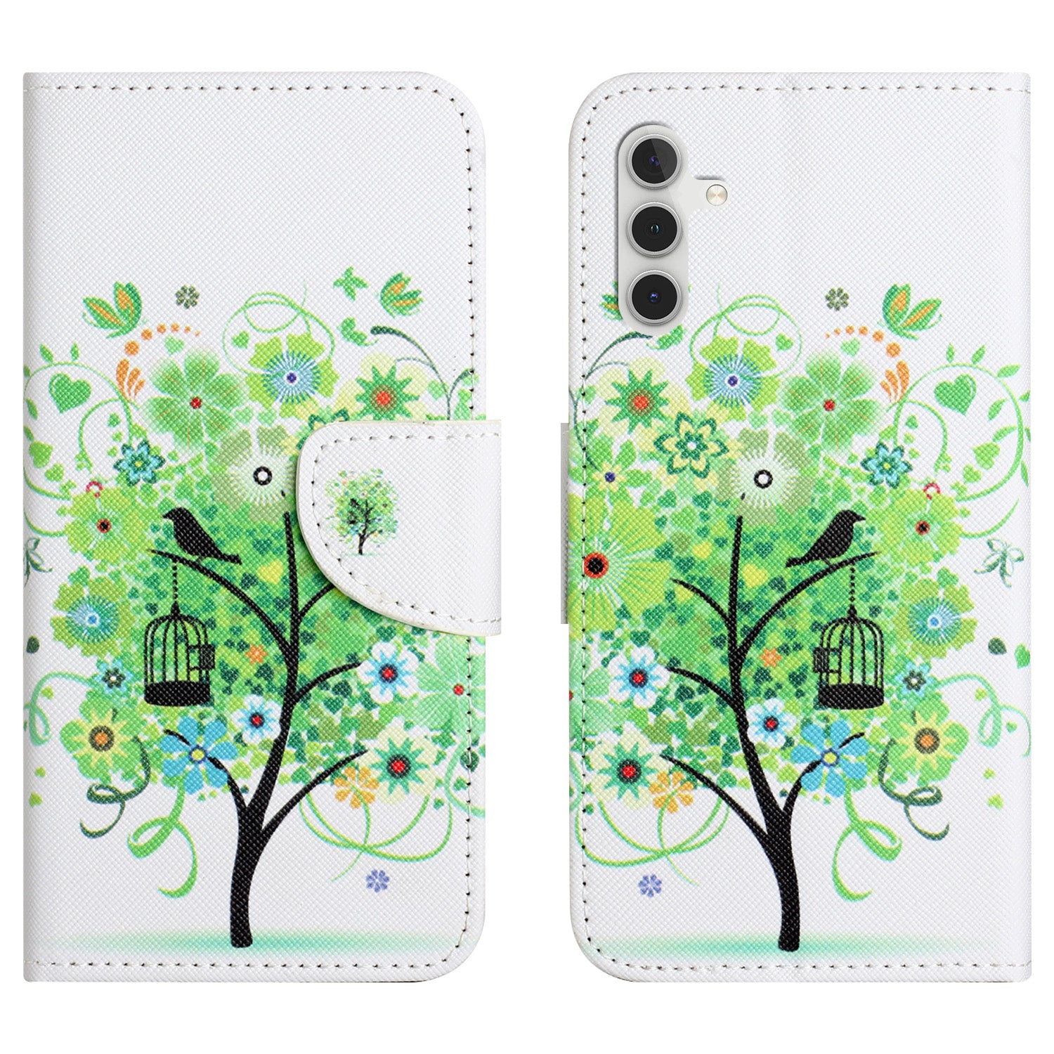For Samsung Galaxy A25 5G Pattern Printing Leather Wallet Case Stand Cross Texture Phone Cover For Samsung Galaxy A25 5G Pattern Printing Leather Wallet Case Stand Cross Texture Phone Cover